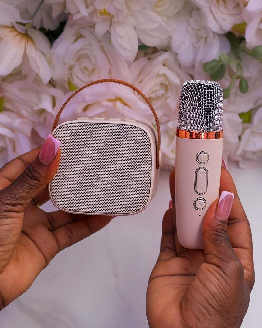 Mini speaker (cream)