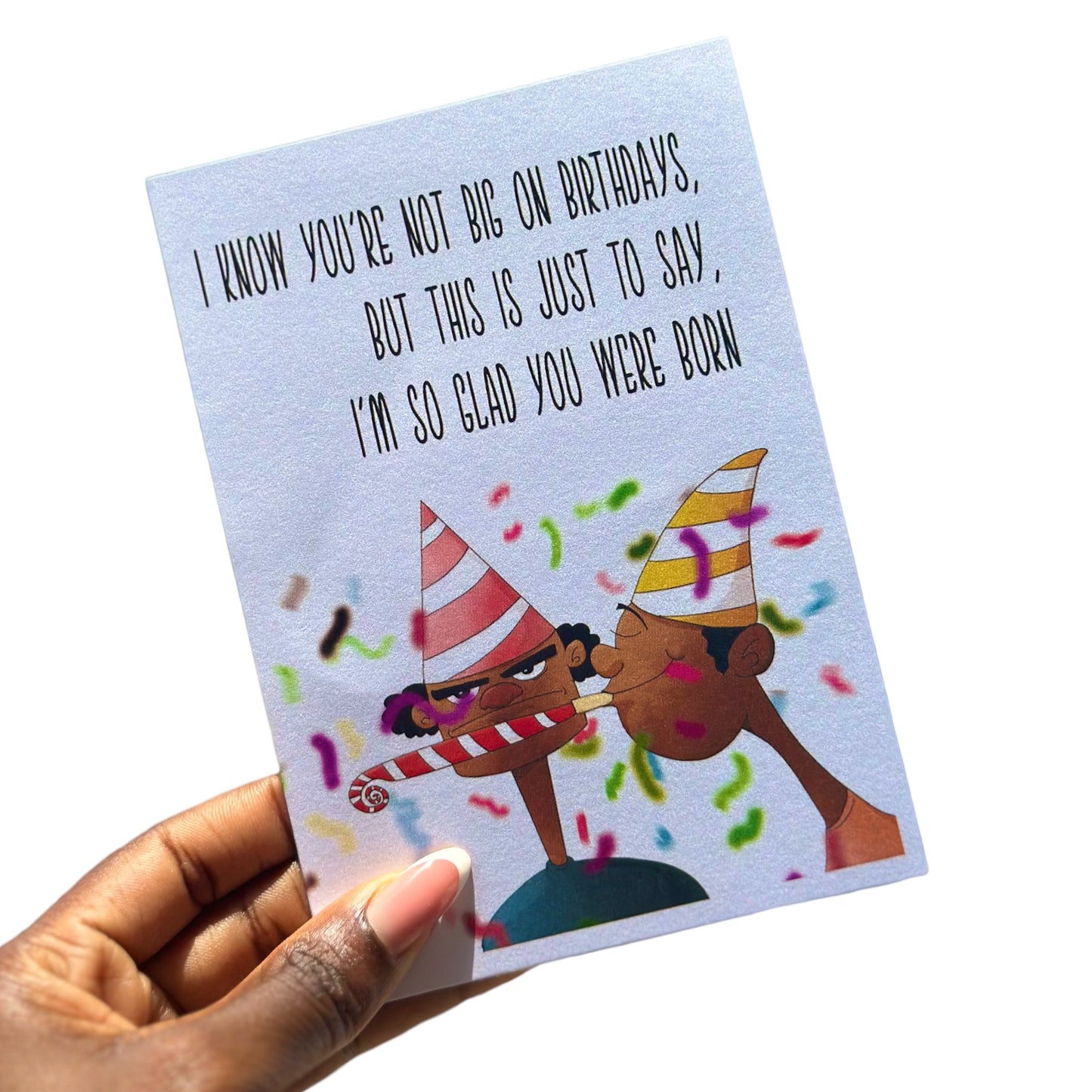 Big on birthdays card