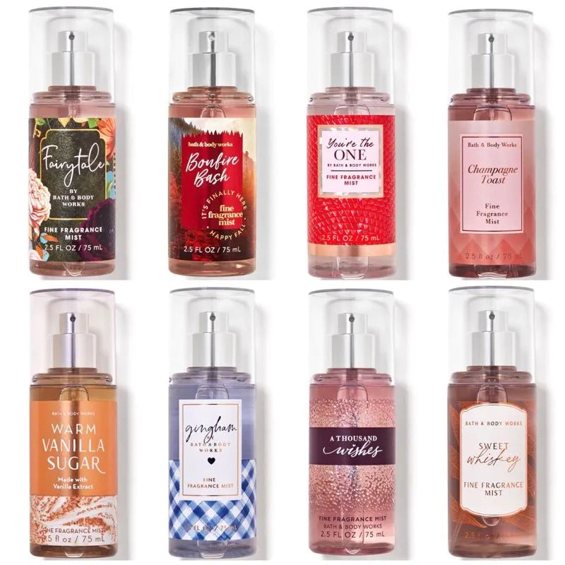 Bath Body Works Mini Body Mist Marshmallow Gifts