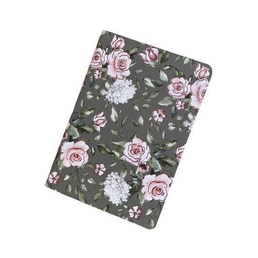 Grey Floral Notebook