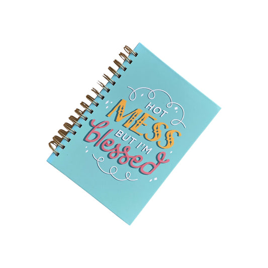 Hot Mess Spiral Notebook