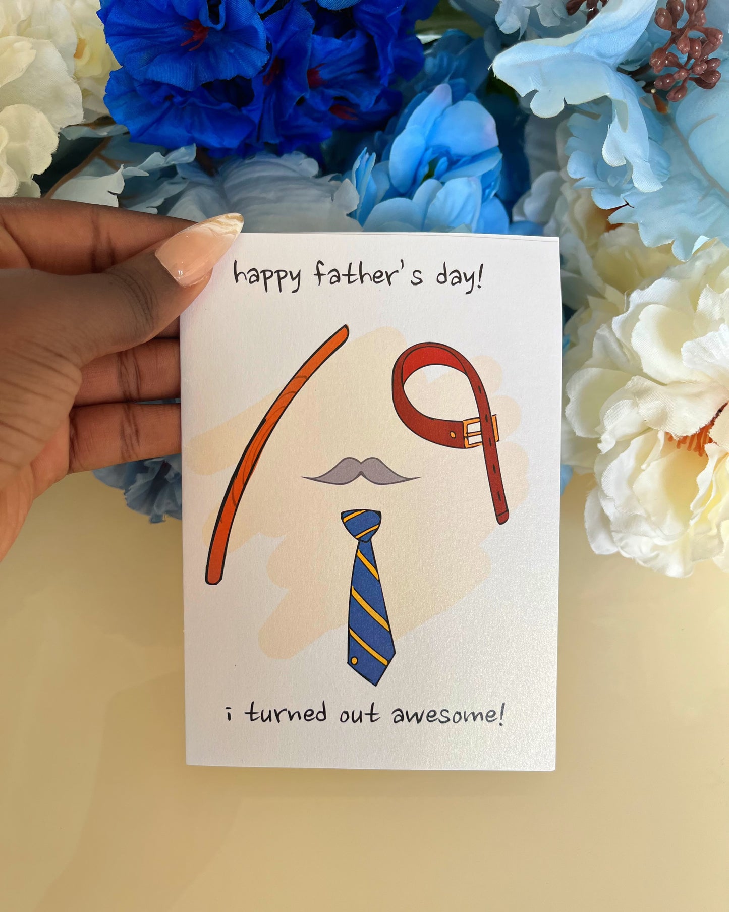 Turned out Awesome Card