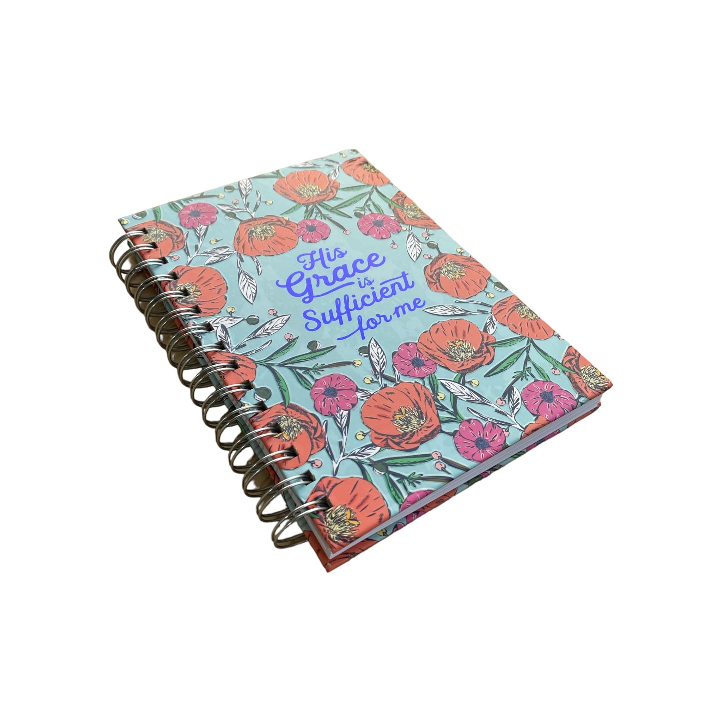 Grace is Sufficient Spiral Notebook