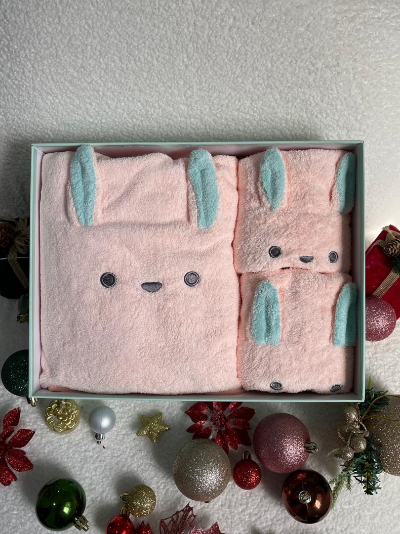 Teddy Towel (Pink)