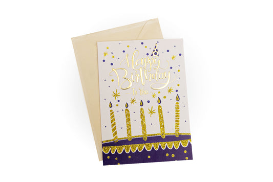 Birthday Cards - Candles