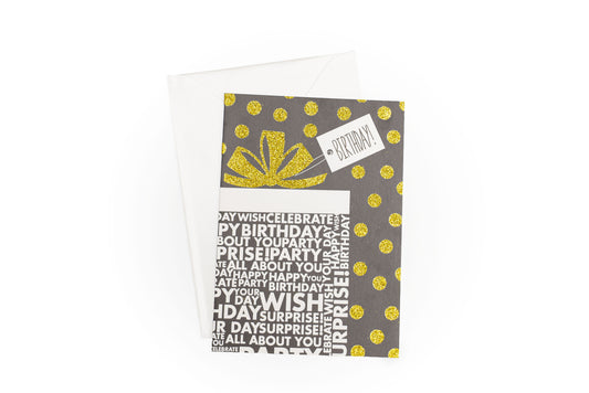 Birthday Cards - Black