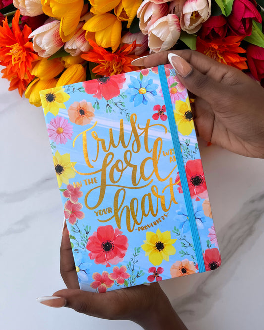 Trust in the Lord Notebook (Blue)