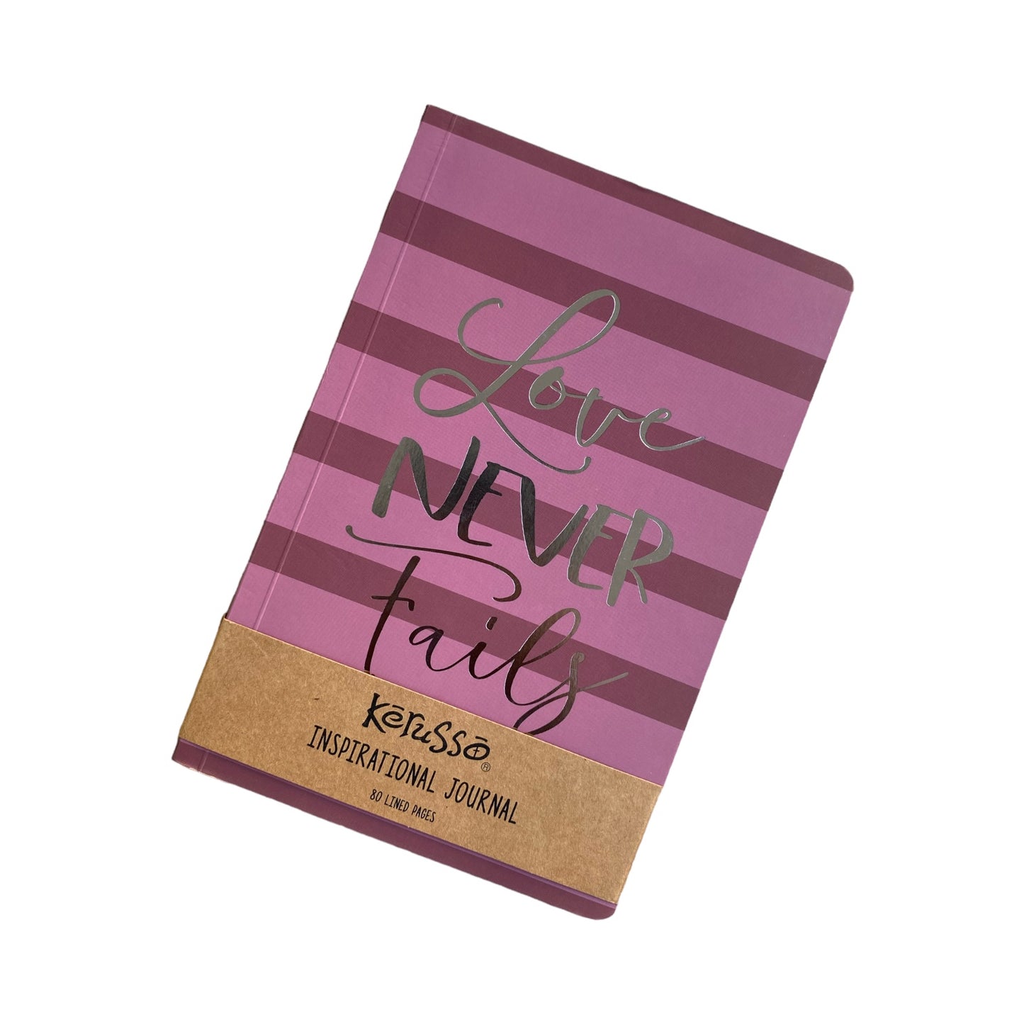 Love Never Fails Notebook
