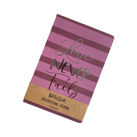 Love Never Fails Notebook