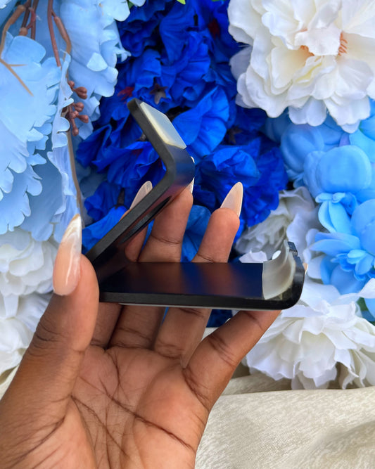 Metallic Phone Stand (Black)