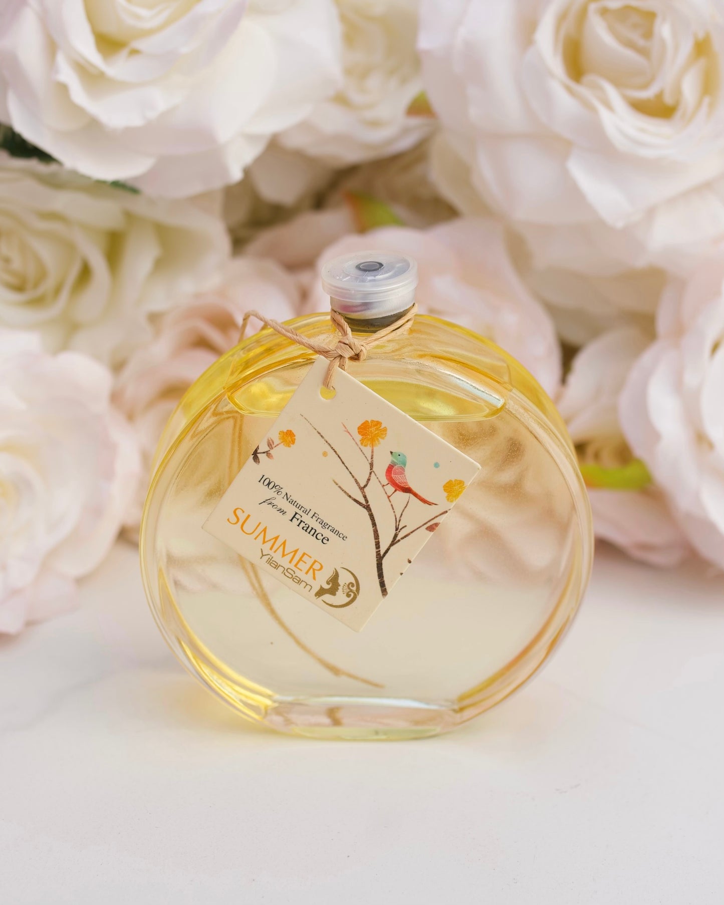 Floral reed diffuser (yellow)