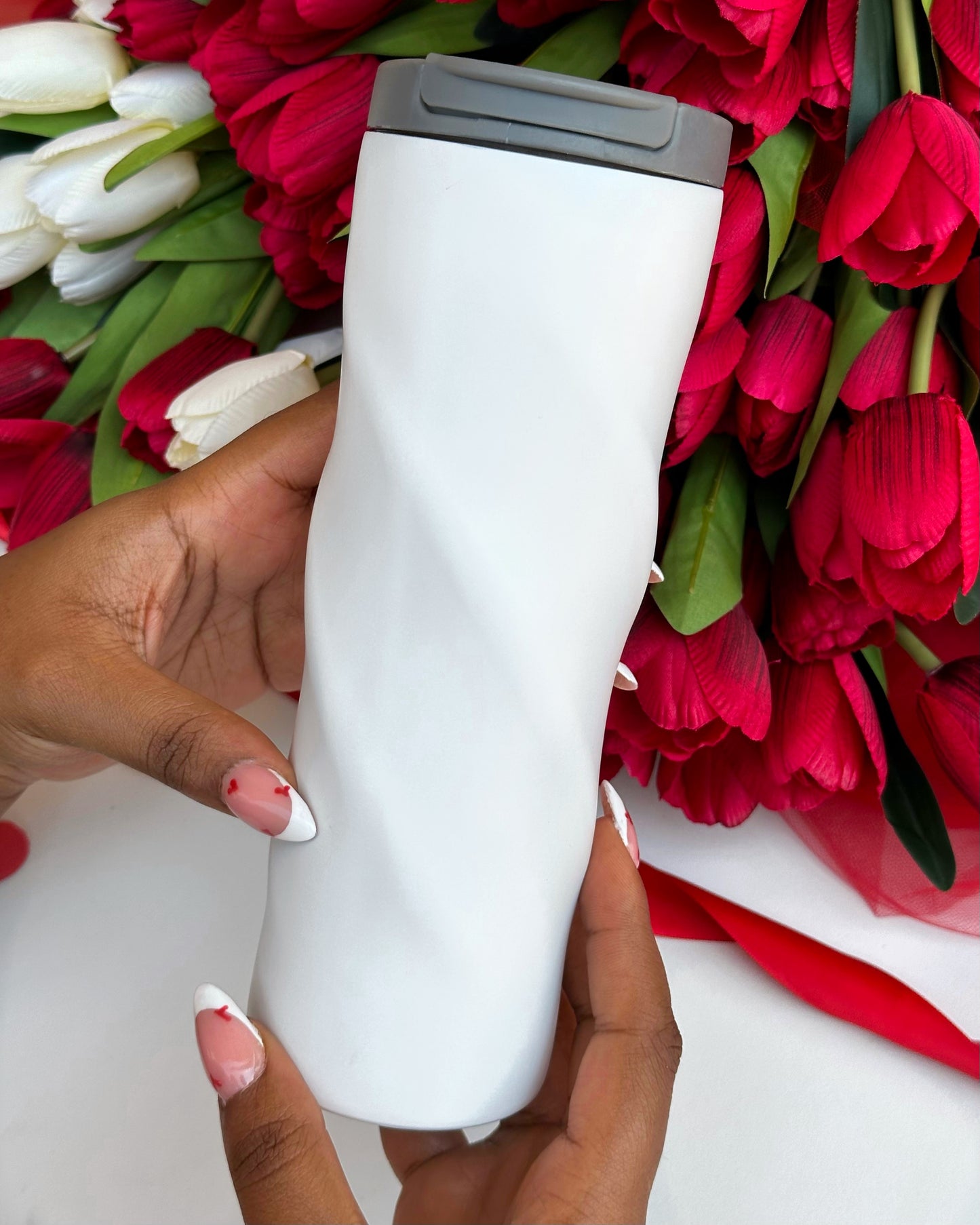 Twisted Tumbler (White)