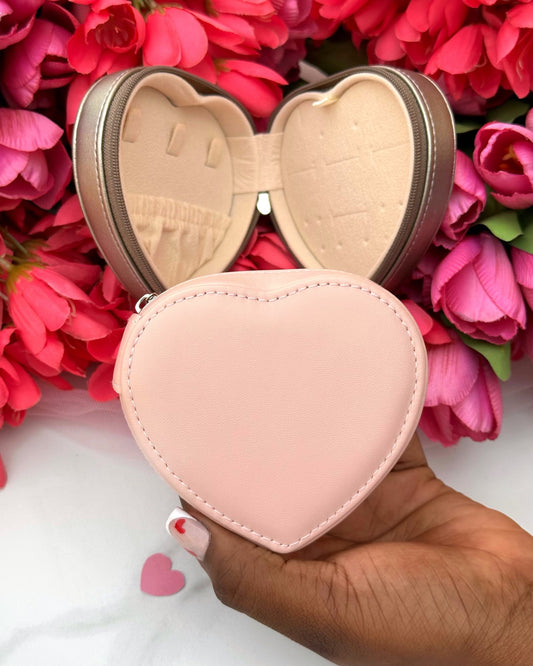 Heart Jewellery Box (Peach)