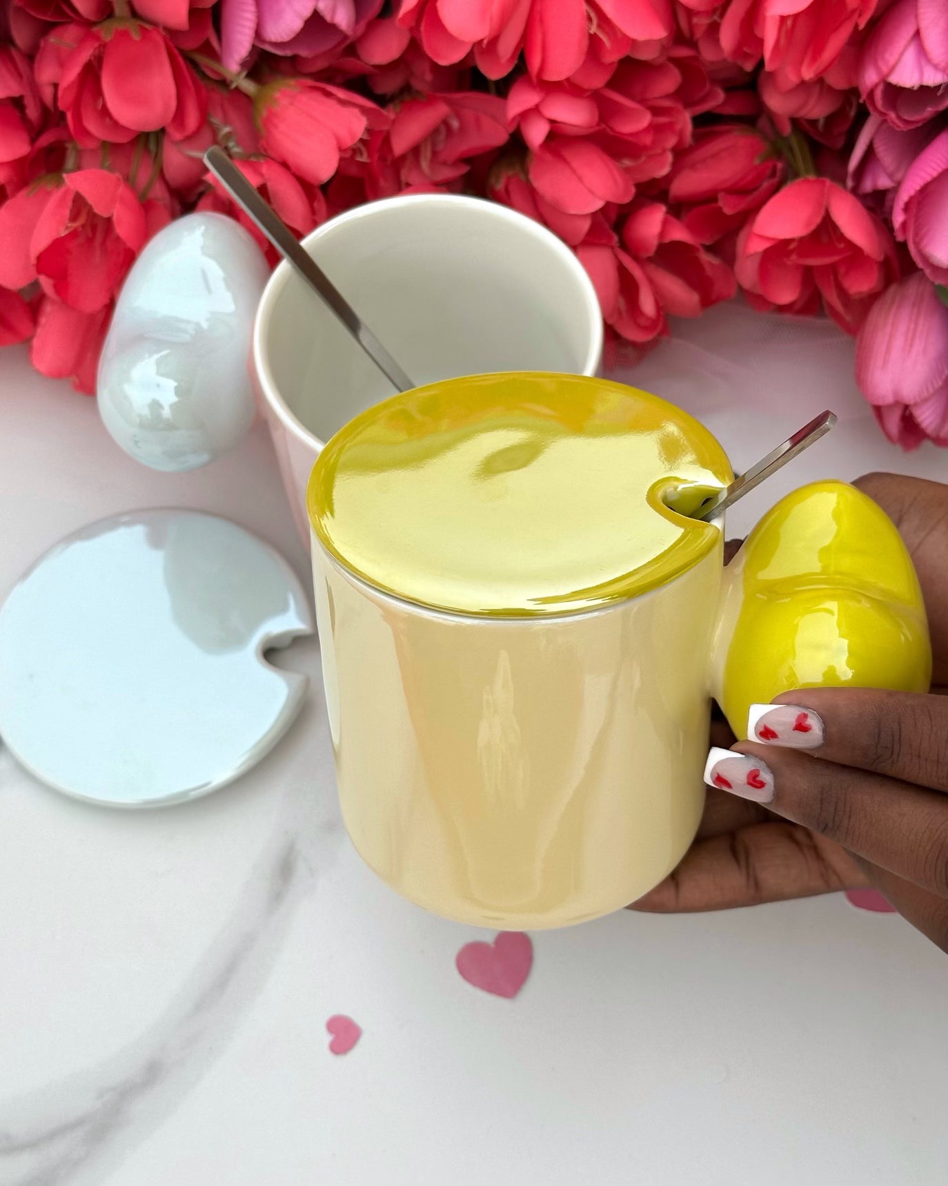 Beating Heart Mug (Yellow)