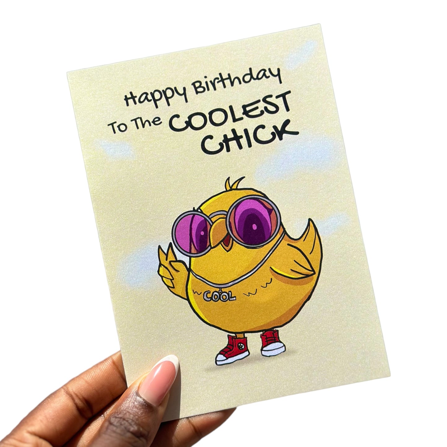 Coolest Chick Birthday Card