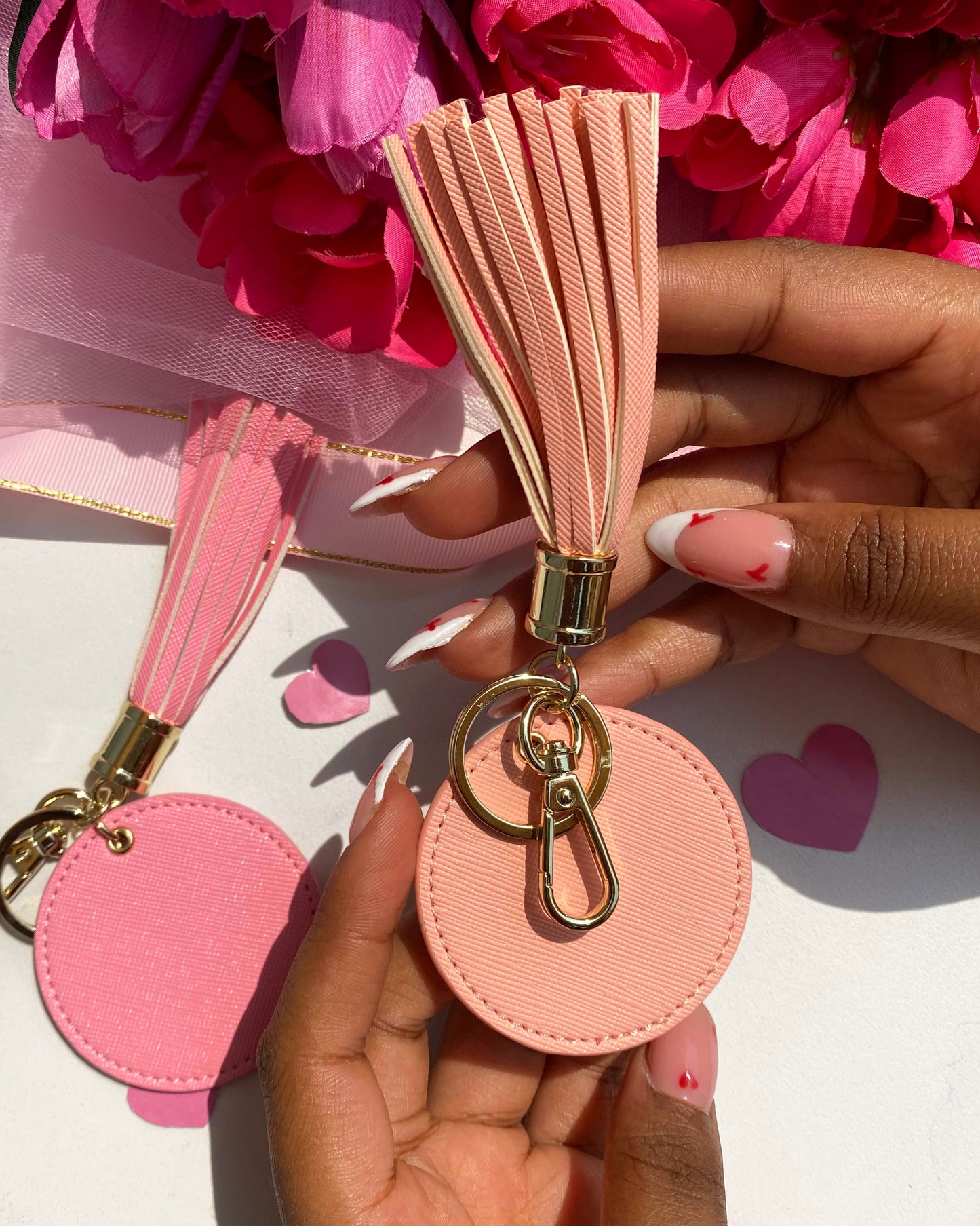 Tassel Keyholder (Peach)