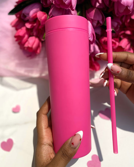 Matte Tumbler (Pink)