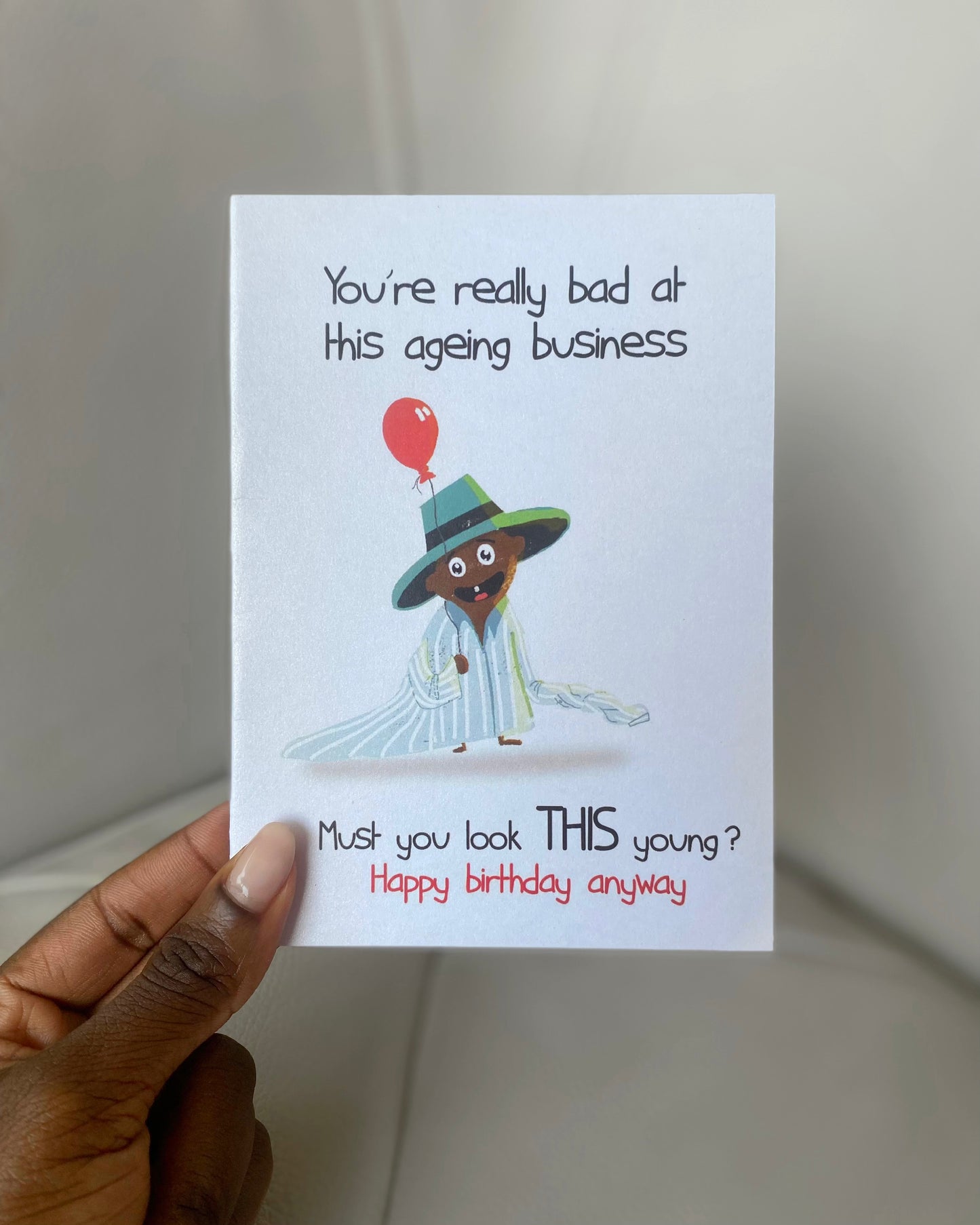Bad at Ageing Card
