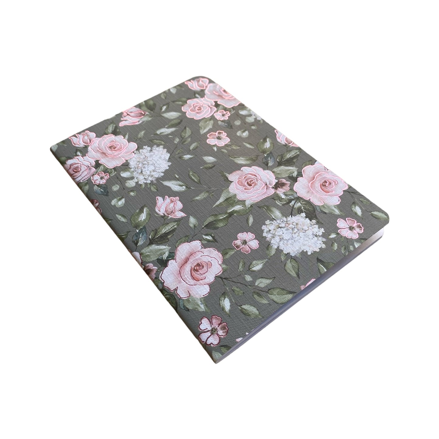 Grey Floral Notebook