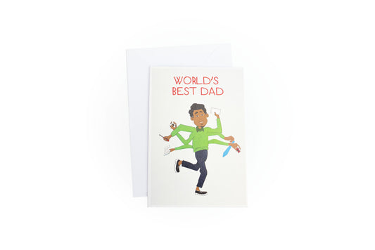 World’s Best Dad Card