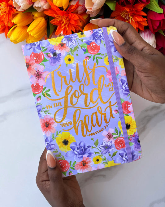 Trust in the Lord Notebook (Purple)