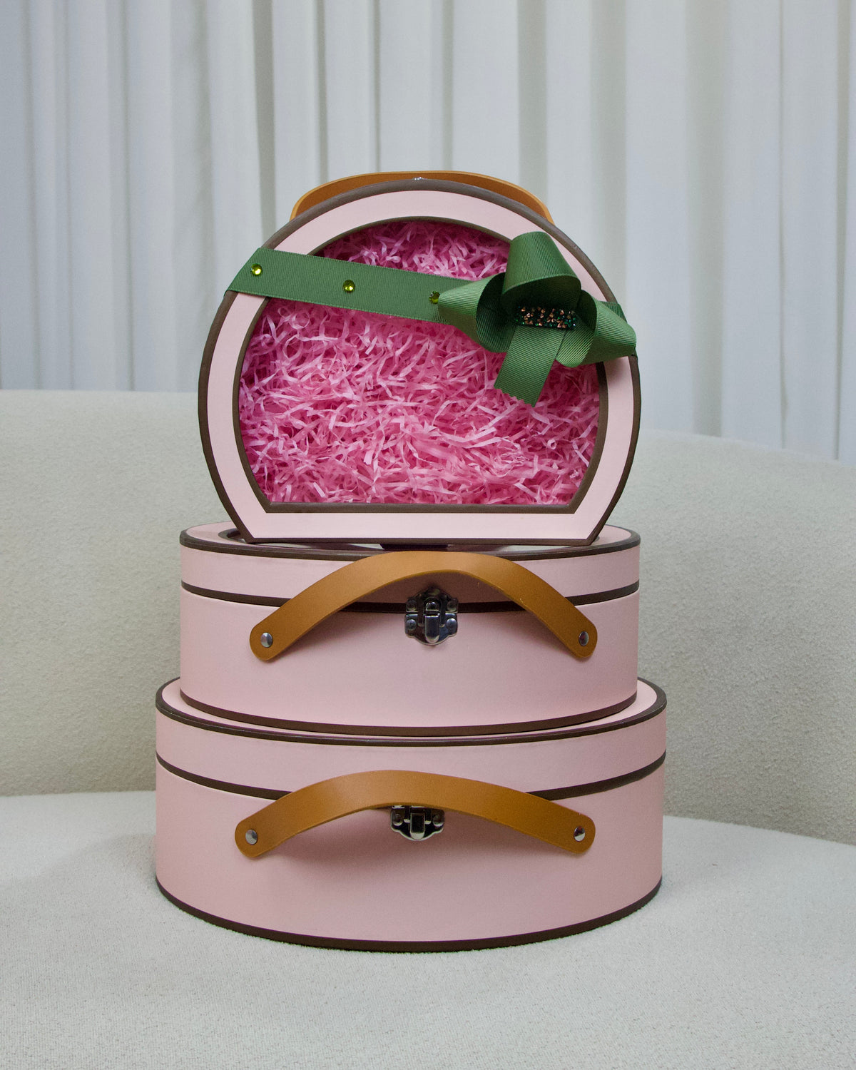 Pink Briefcase Box