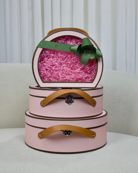 Pink Briefcase Box