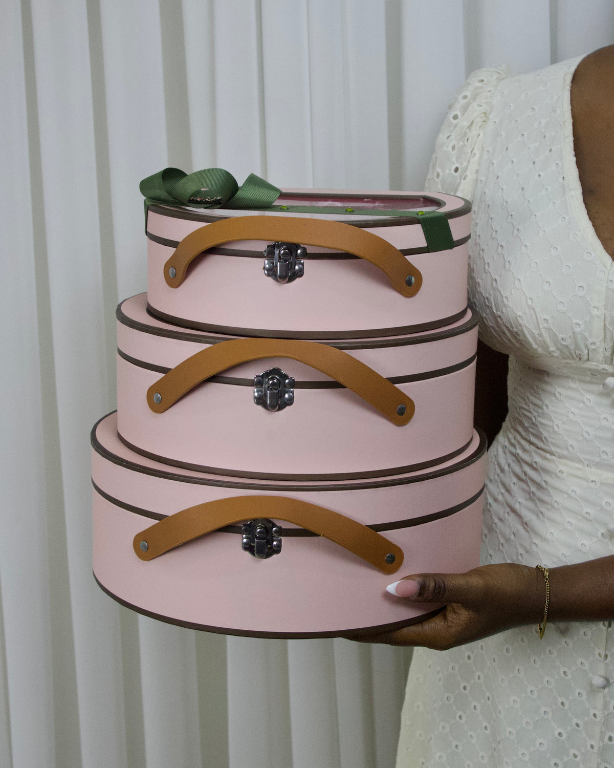 Pink Briefcase Box