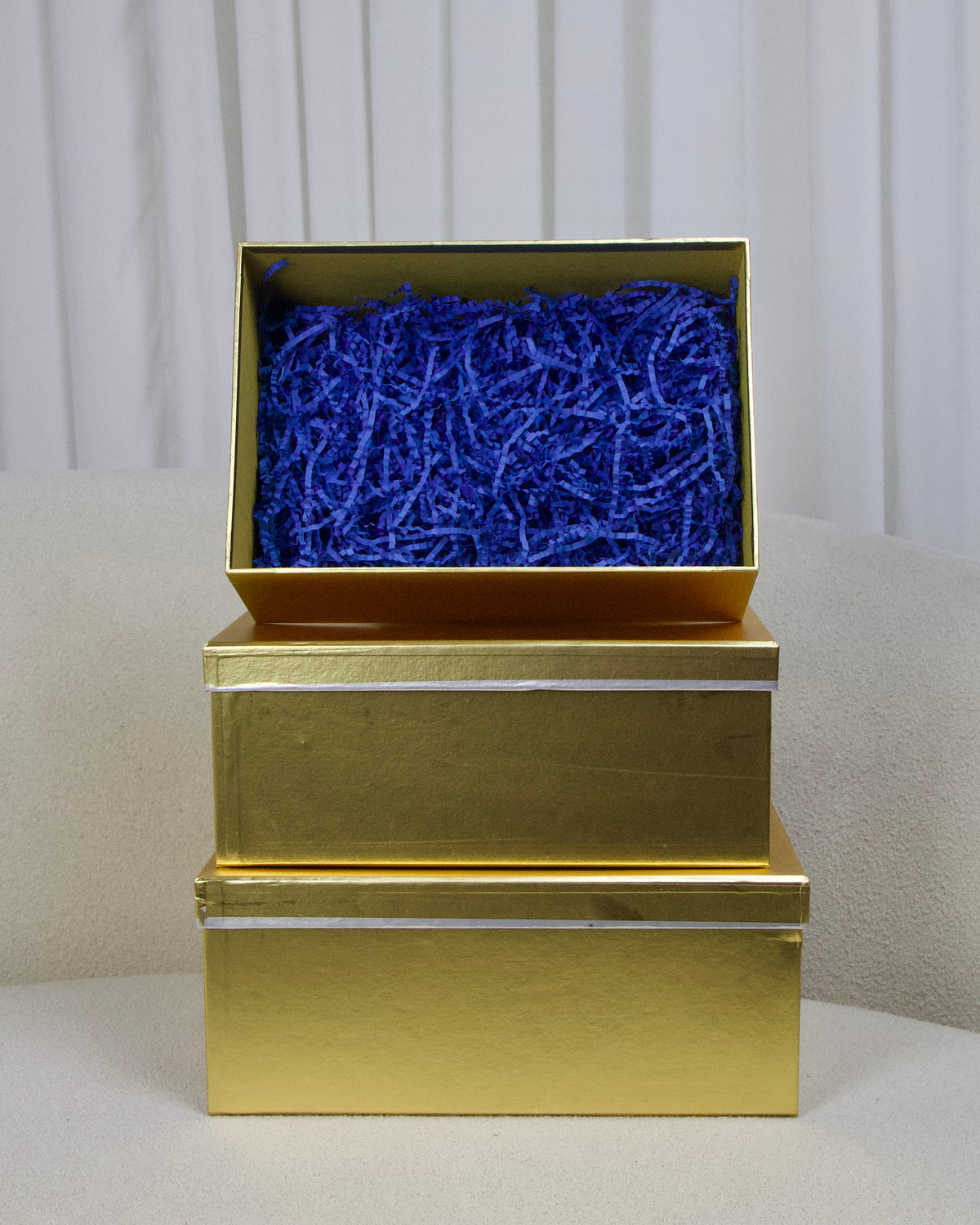 Gold Metallic Box