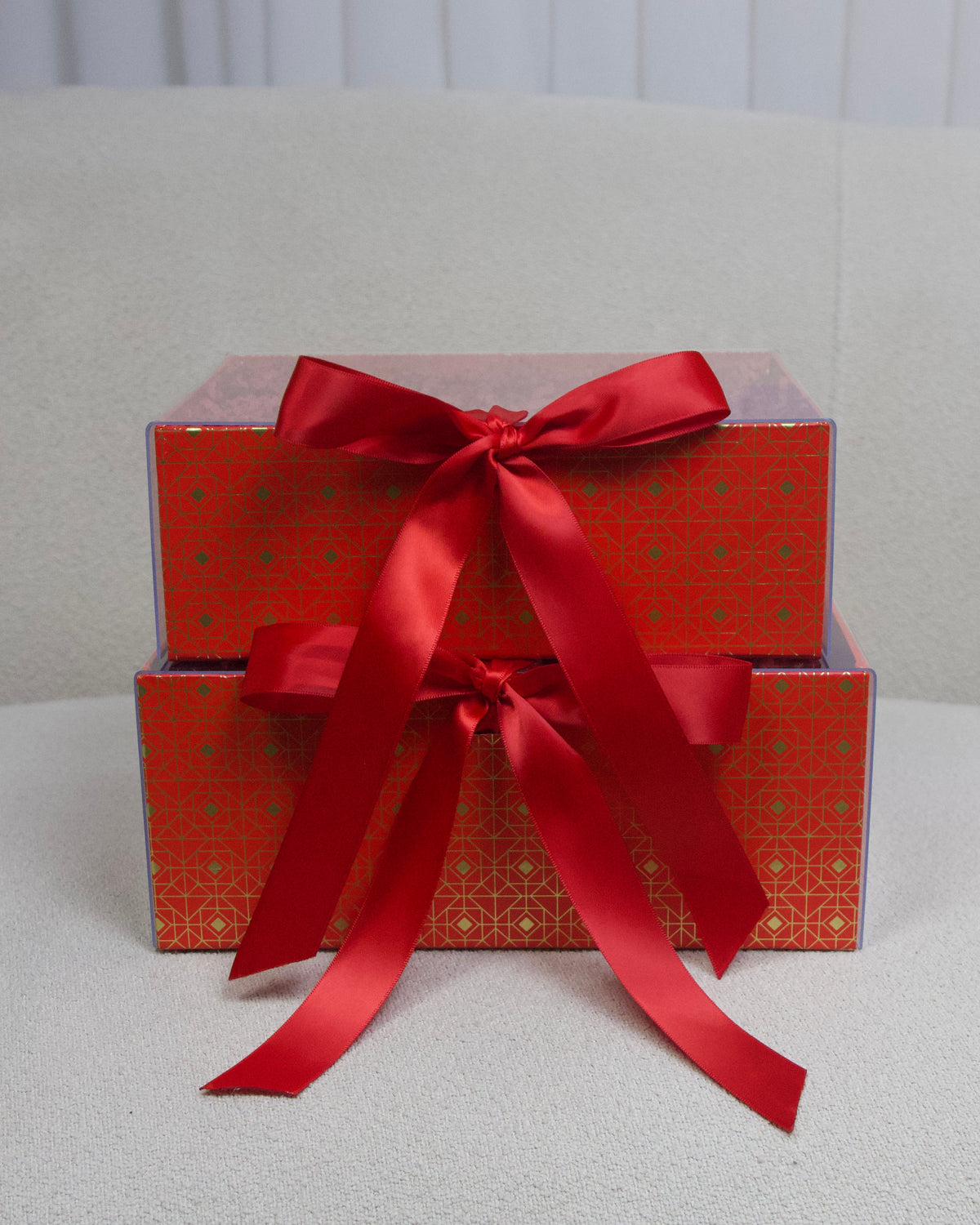 Red See-through Box
