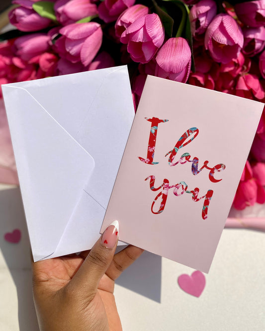 I Love You Card