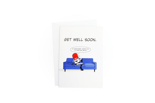 Get Well Soon Yobbings Card