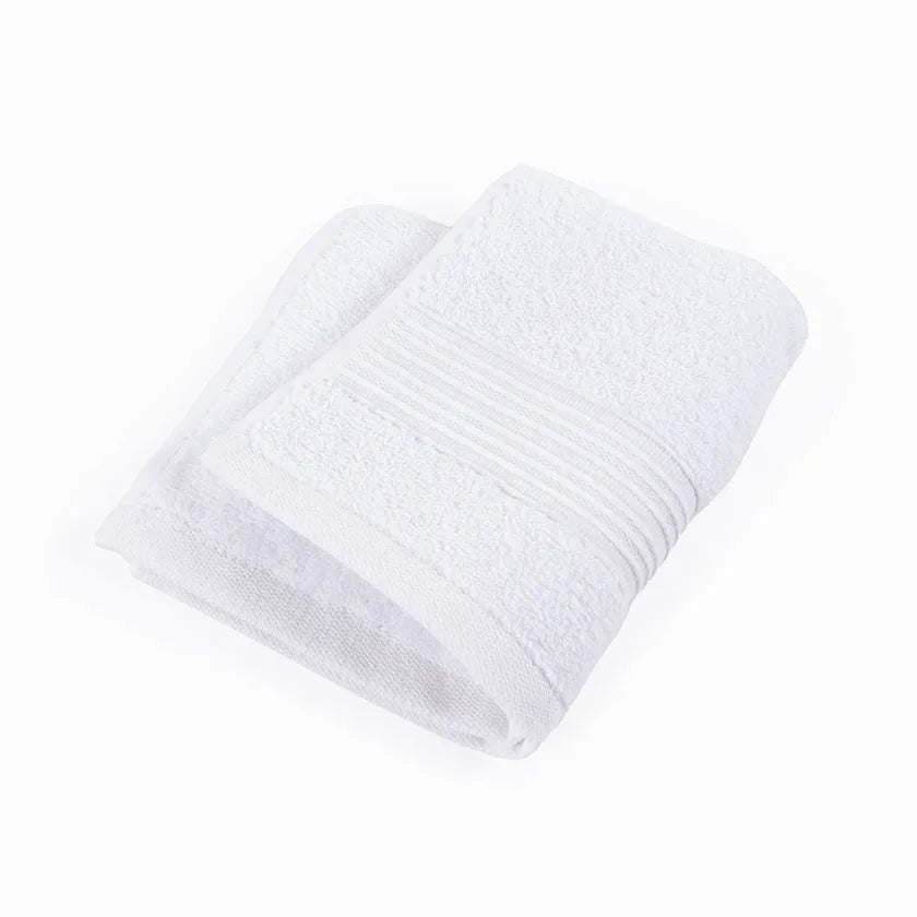 White Cotton Face Towel