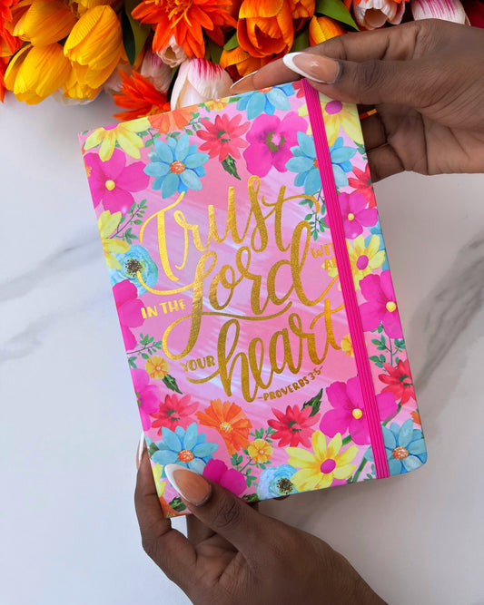 Trust in the Lord Notebook (Pink)