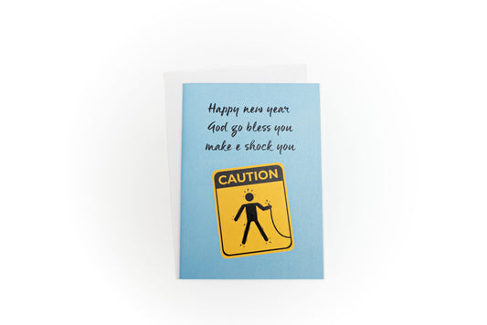 Caution card