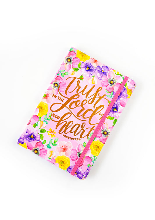 Trust in the Lord Notebook (Baby pink)