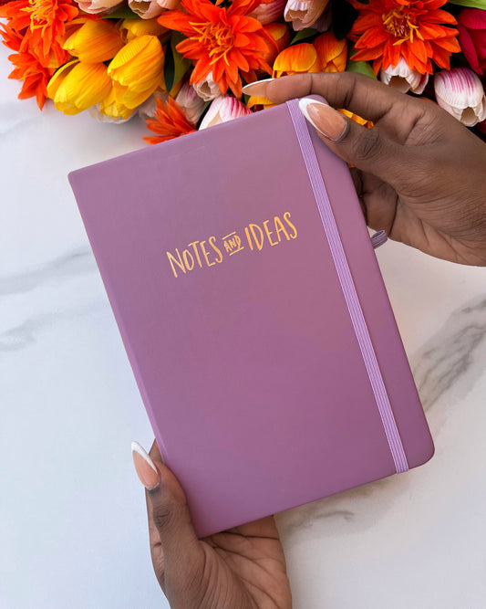 Notes and Ideas Book (Purple)
