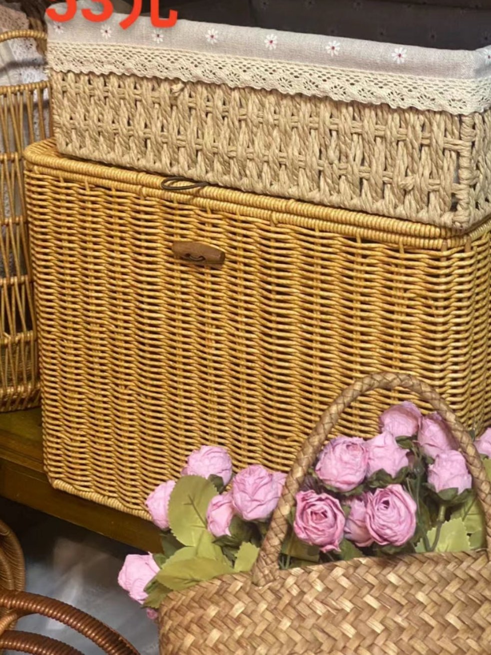 Soft picnic basket