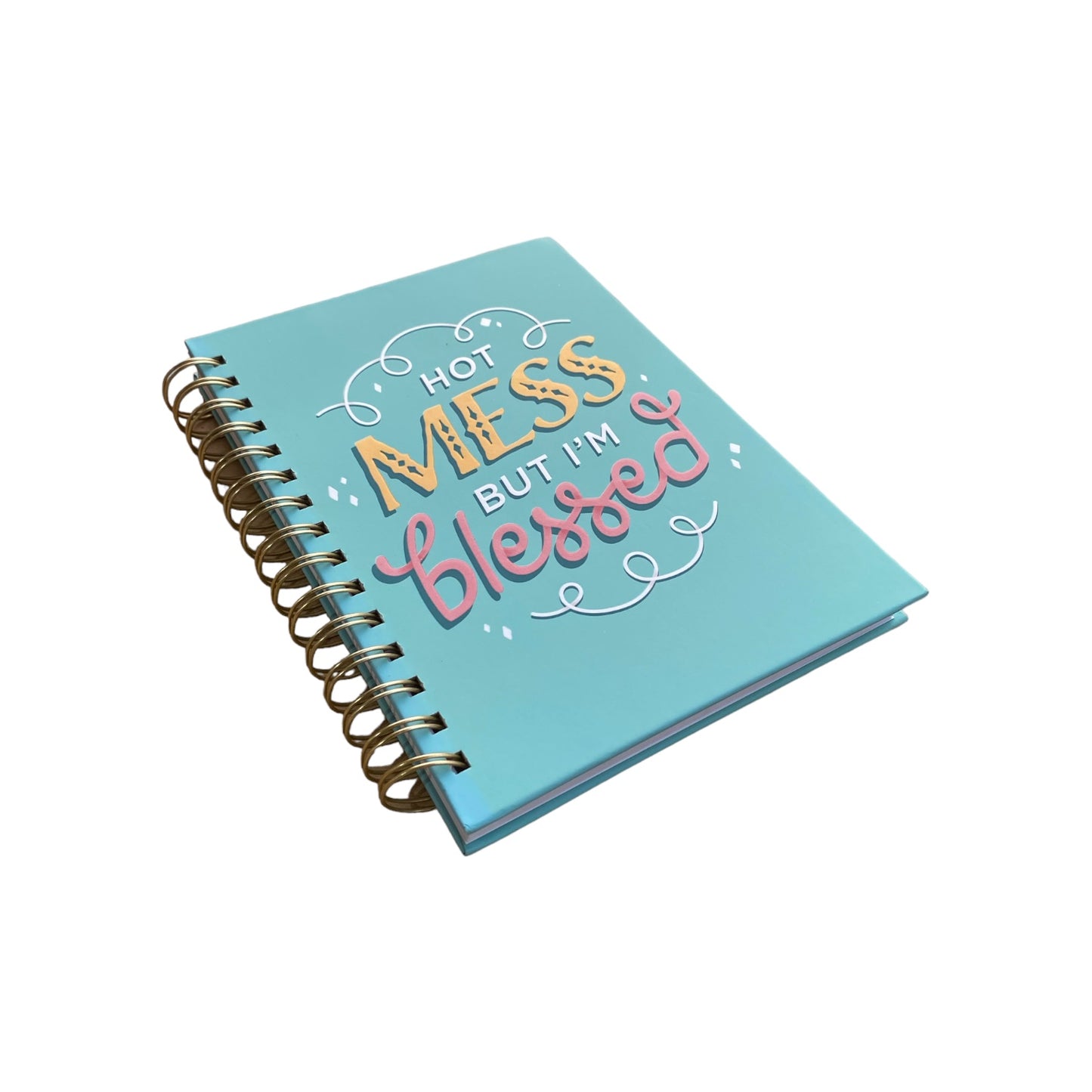 Hot Mess Spiral Notebook
