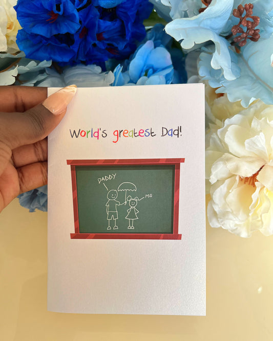 World’s Greatest Dad Card