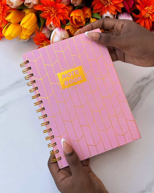Lush Notebook (Pink)