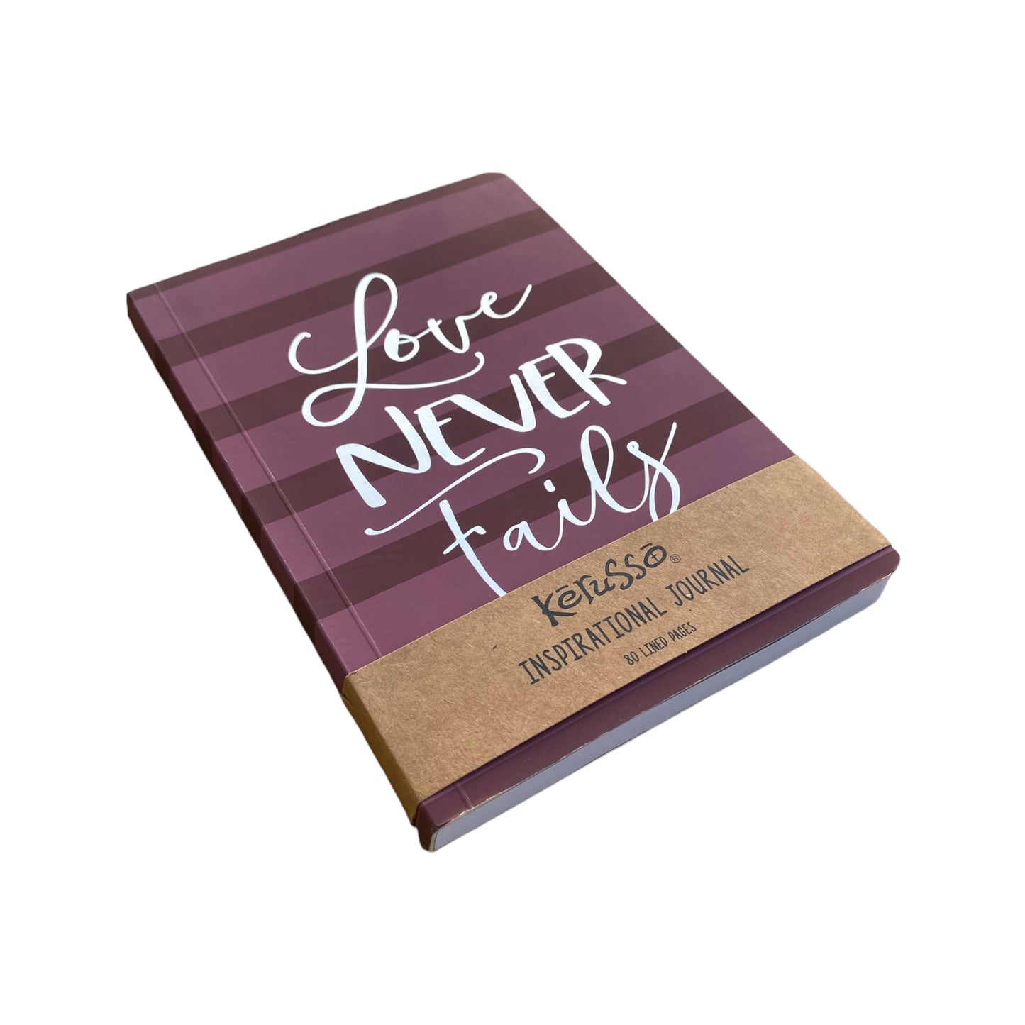 Love Never Fails Notebook
