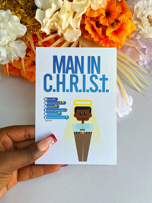 MAN IN CHRIST CARD