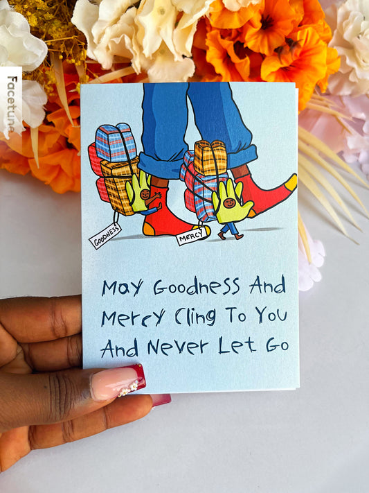 Goodness and Mercy card