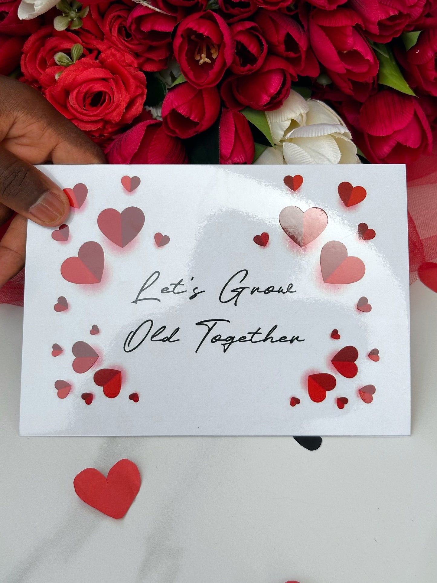Let's Grow Old Together Card