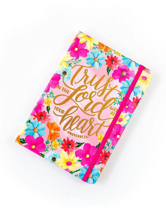 Trust in the Lord Notebook (Pink)