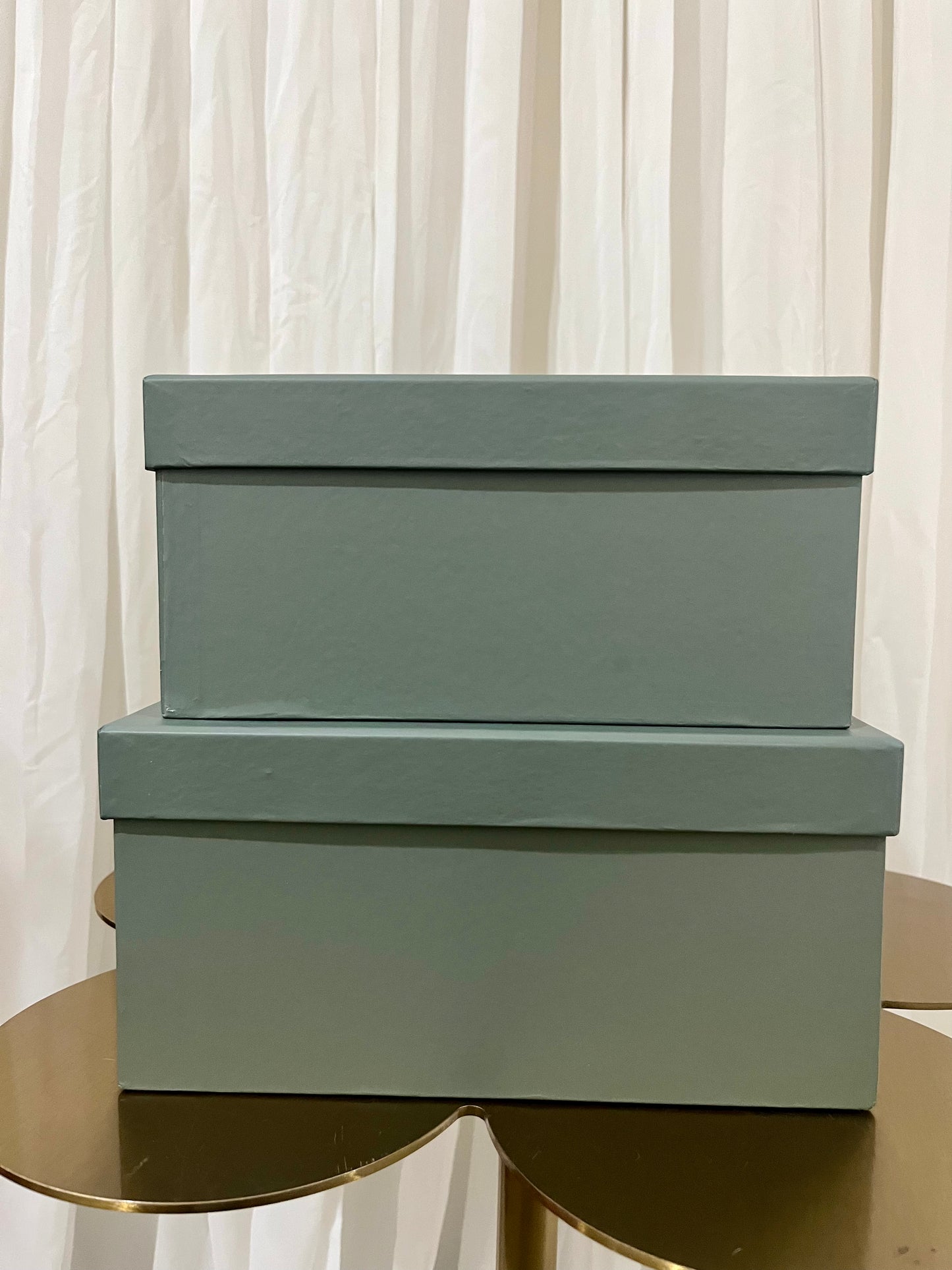 Grey Transparent top box