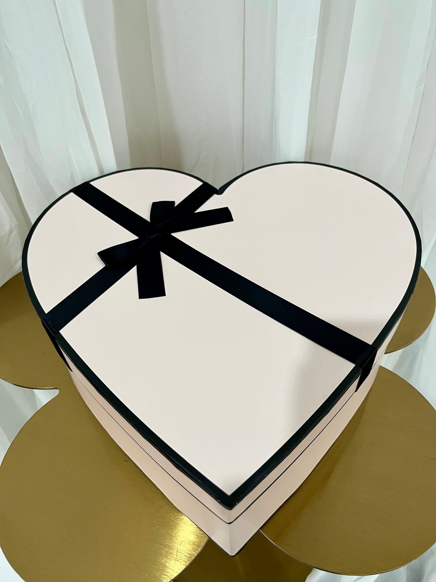 Heart Bow Box - Pink