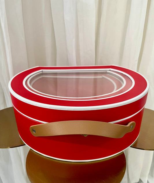Briefcase Box - Red