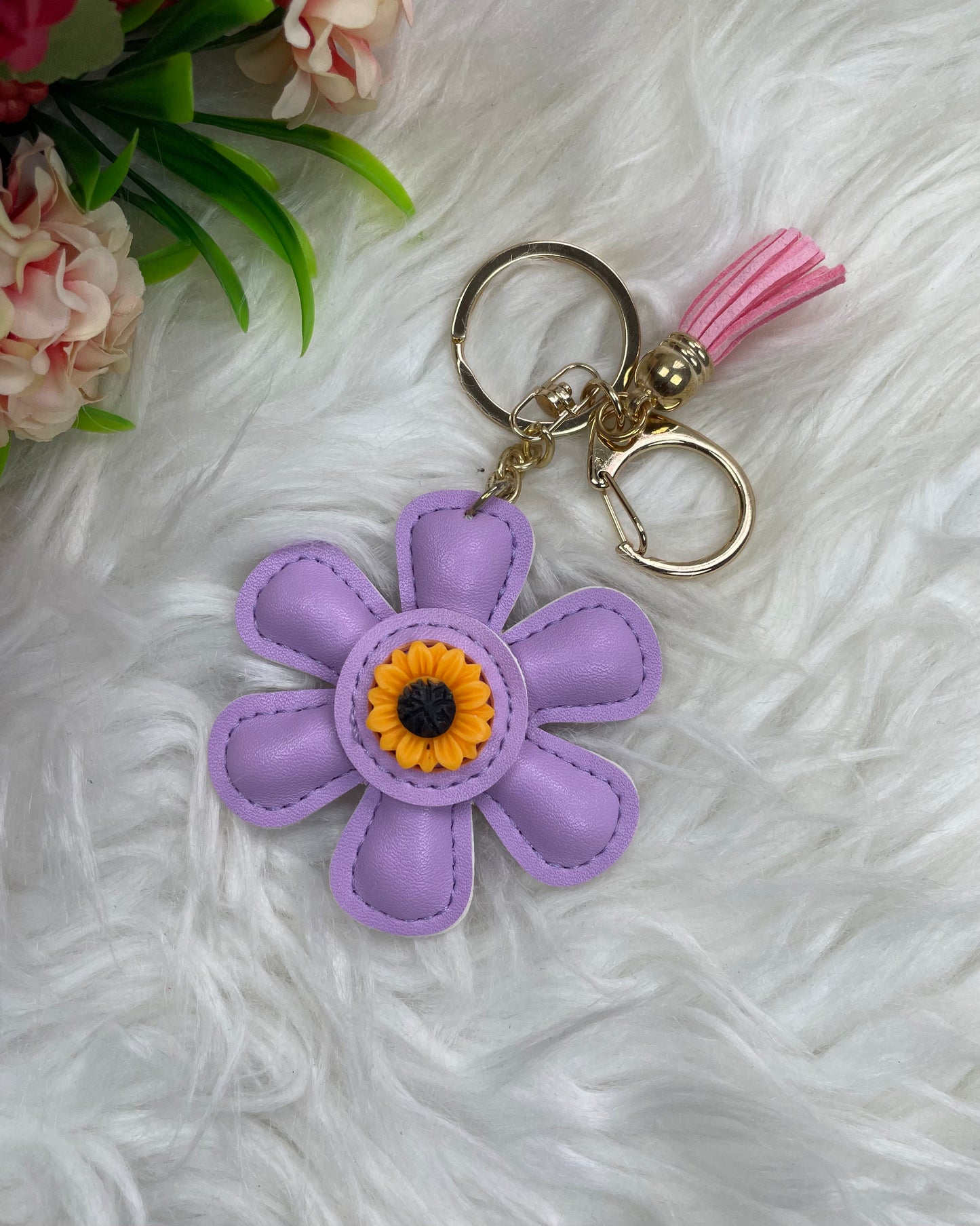 Petal pop Keychain (Purple)